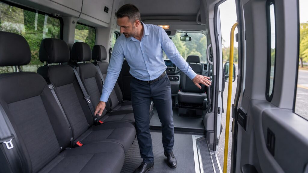 passenger vans explainer hero image for Review Streets