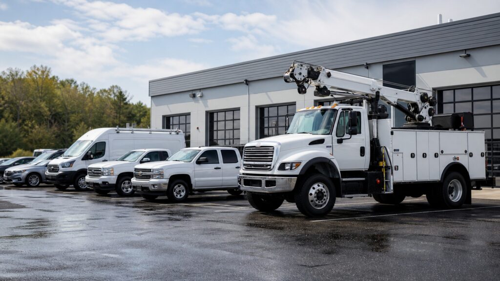 work trucks explainer hero image for Review Streets