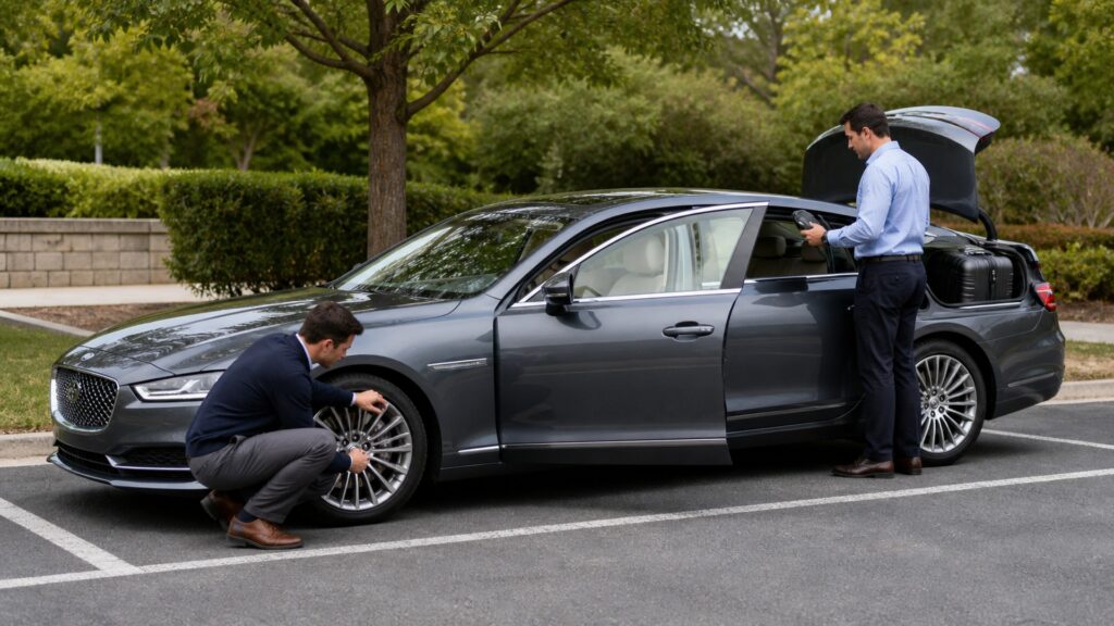 luxury sedans explainer hero image for Review Streets