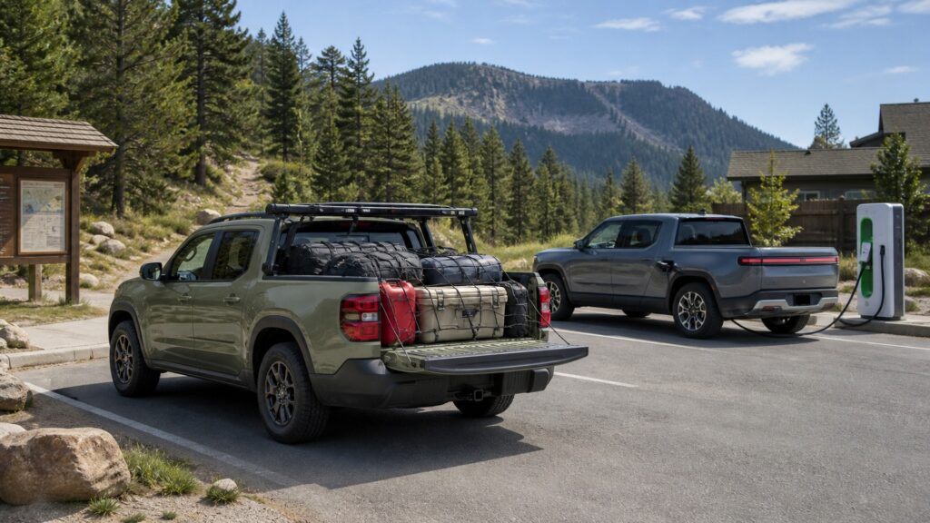 compact pickup trucks explainer hero image for Review Streets