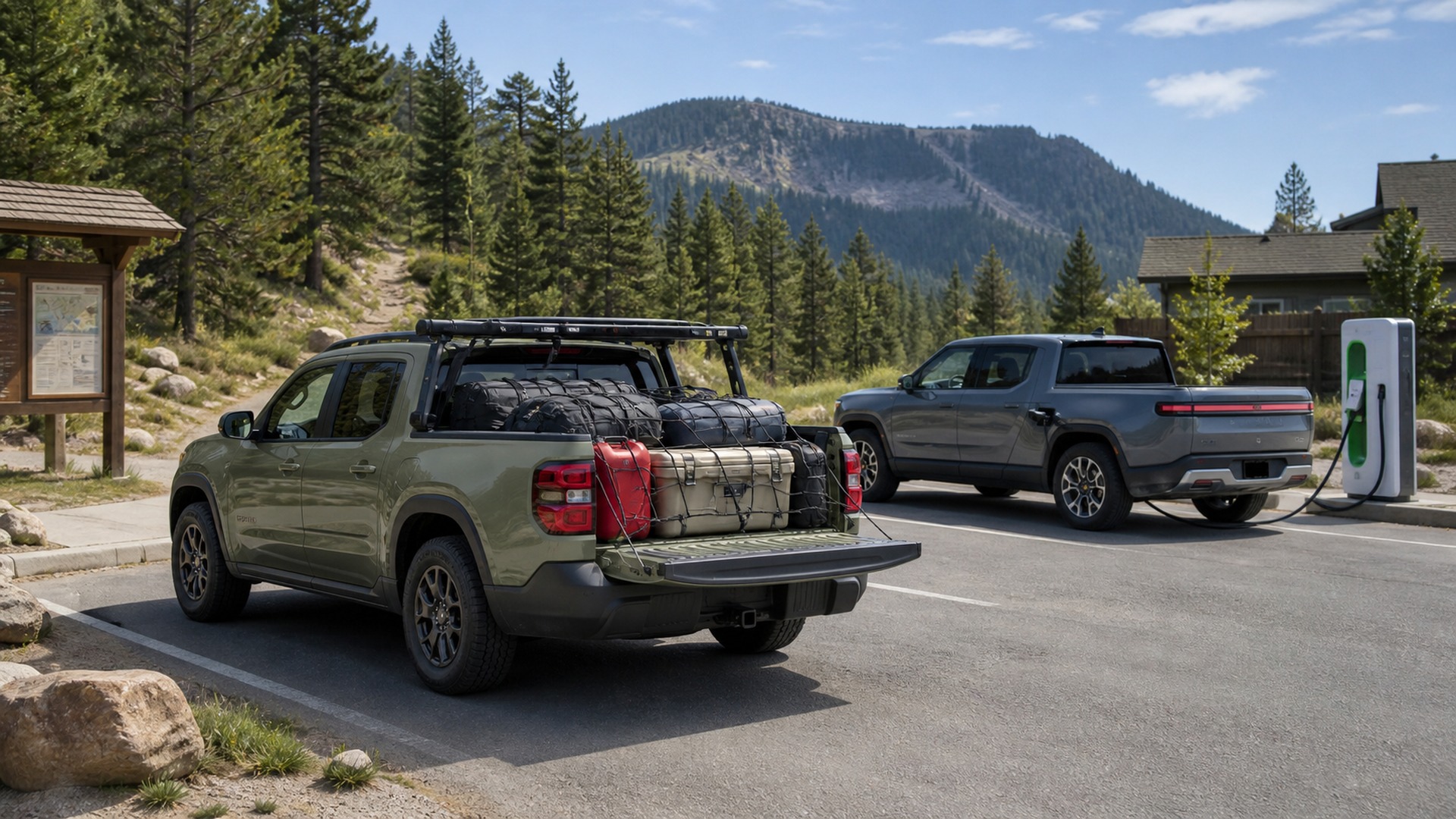 When to Use Compact Pickup Trucks Instead of Electric Pickup Trucks
