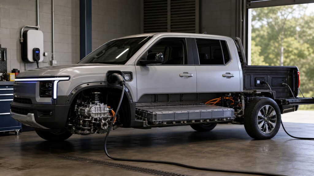 electric pickup trucks explainer hero image for Review Streets