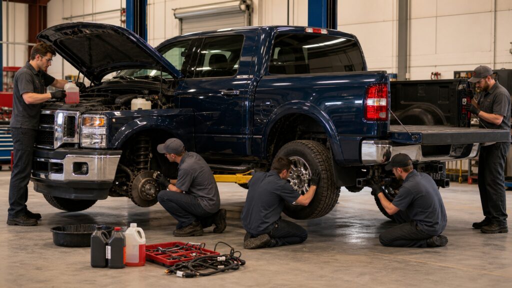 full size pickup trucks explainer hero image for Review Streets