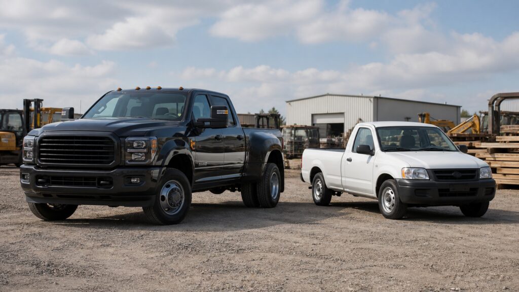 heavy duty pickup trucks explainer hero image for Review Streets