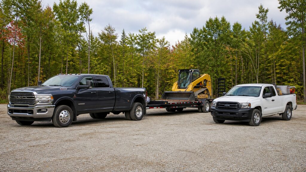 heavy duty pickup trucks explainer hero image for Review Streets