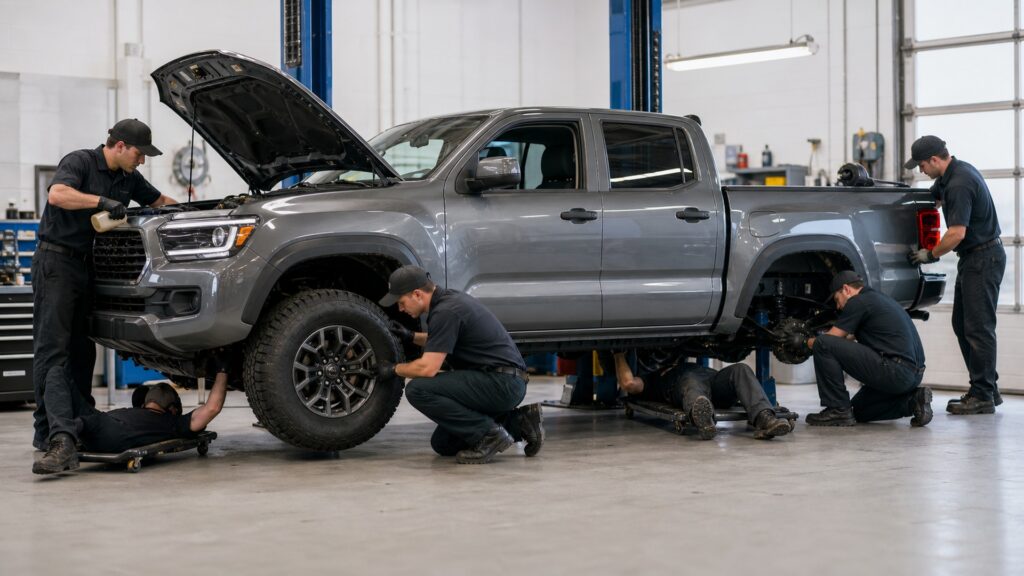 midsize pickup trucks explainer hero image for Review Streets