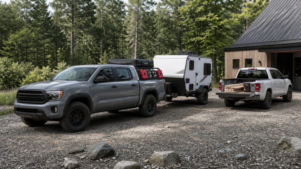 midsize pickup trucks explainer hero image for Review Streets