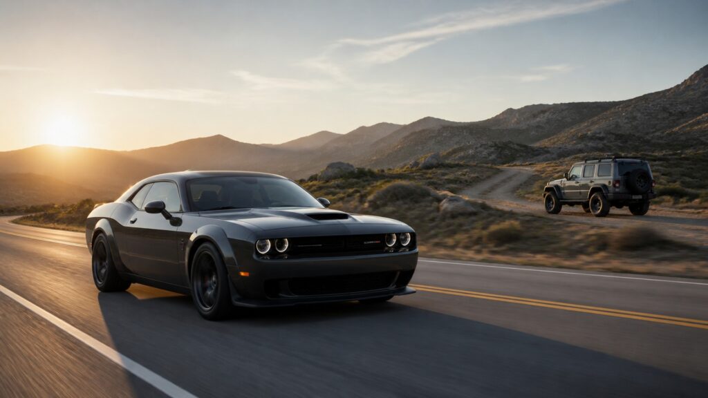 muscle cars explainer hero image for Review Streets