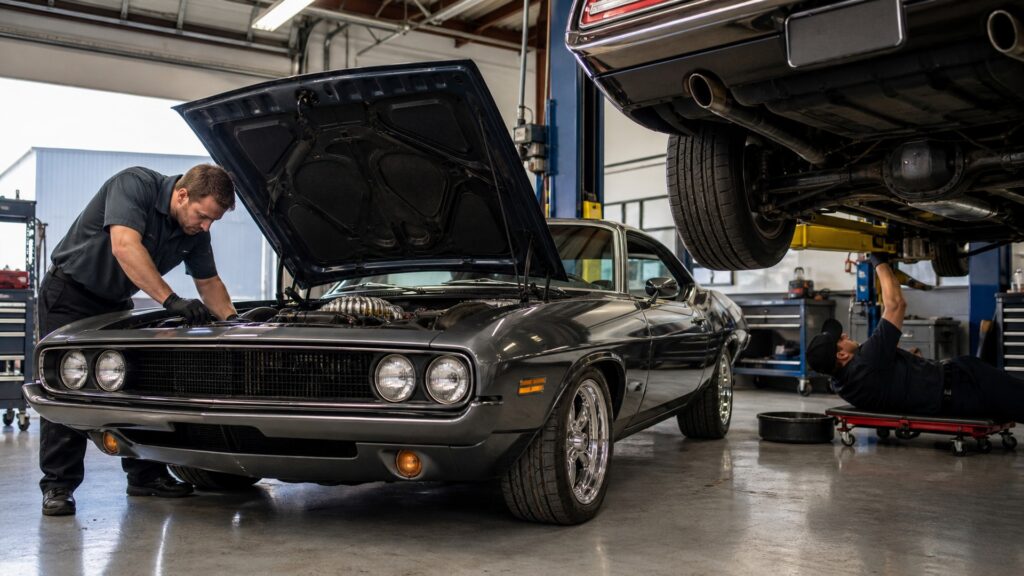 muscle cars explainer hero image for Review Streets