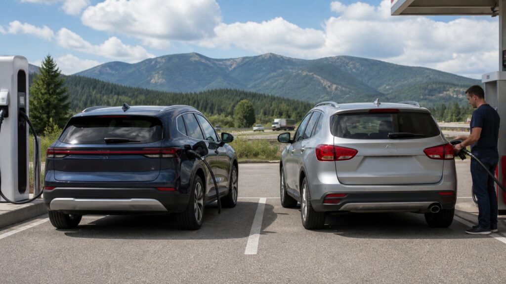 electric suvs explainer hero image for Review Streets