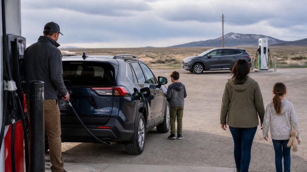 hybrid suvs explainer hero image for Review Streets