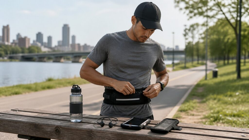 running accessories explainer hero image for Review Streets