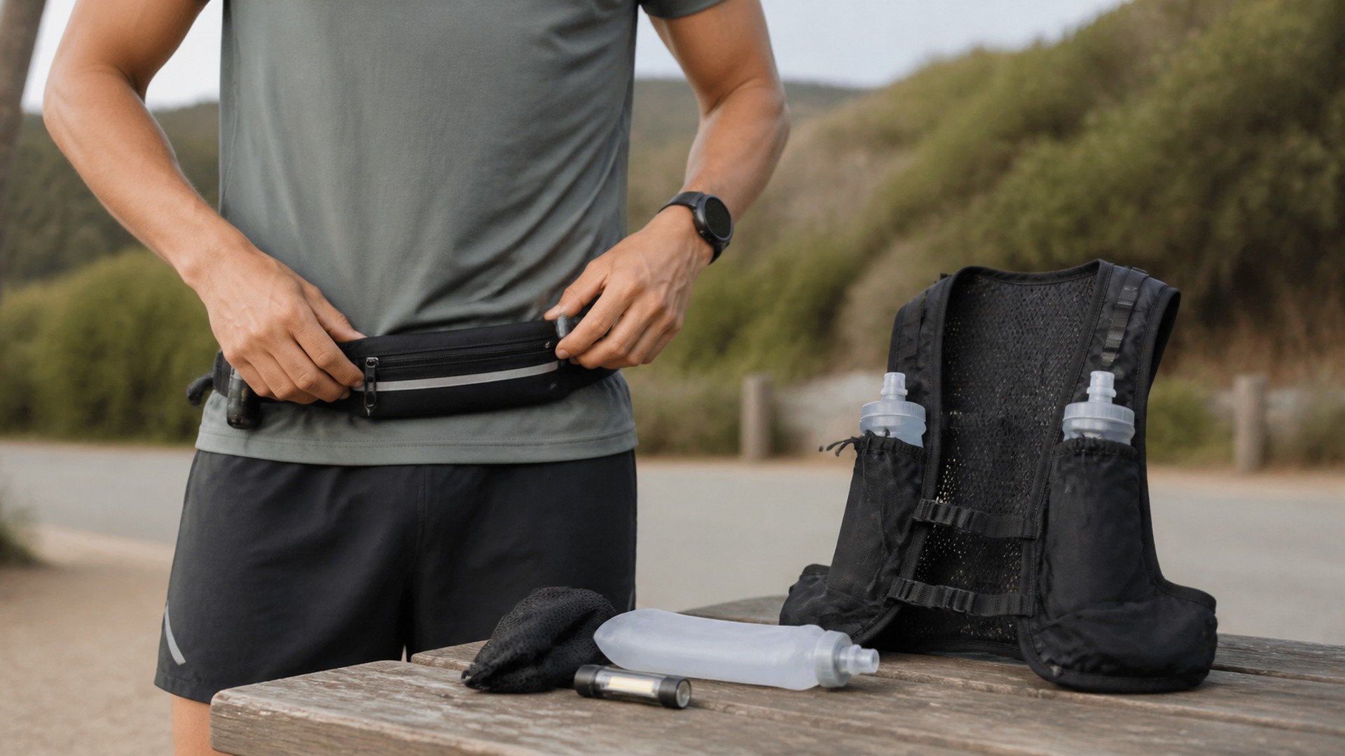 When to Use Running Accessories Instead of Running Hydration Gear