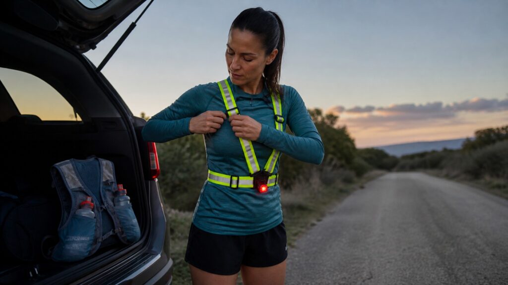 running safety gear explainer hero image for Review Streets