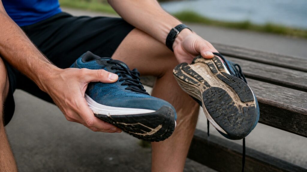 running shoes safety factors explainer hero image for Review Streets