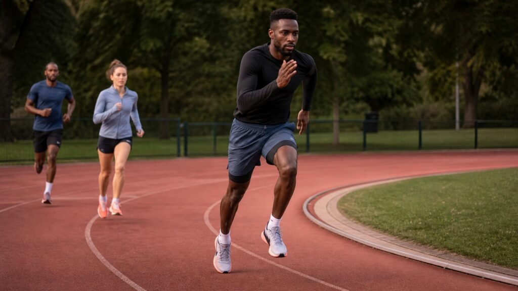 running shoes workout role explainer hero image for Review Streets