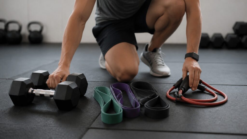 dumbbells explainer hero image for Review Streets