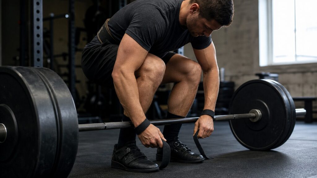 lifting straps explainer hero image for Review Streets