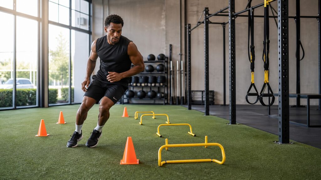 agility training equipment explainer hero image for Review Streets