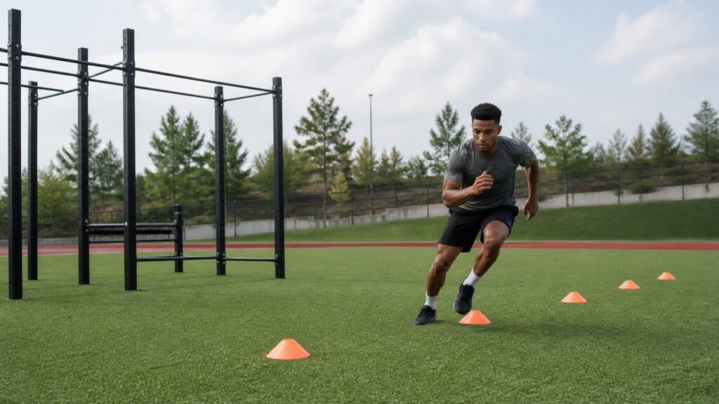 agility training equipment explainer hero image for Review Streets