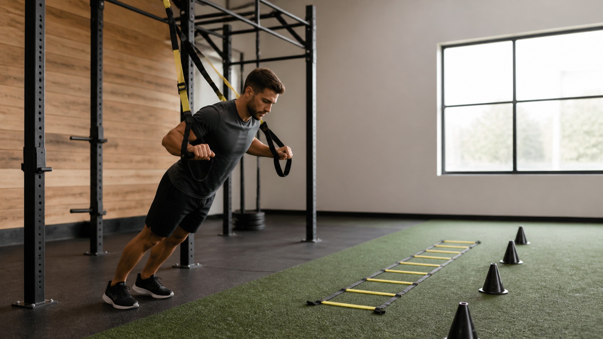 What Makes Functional Suspension Training Different from Agility Training Equipment