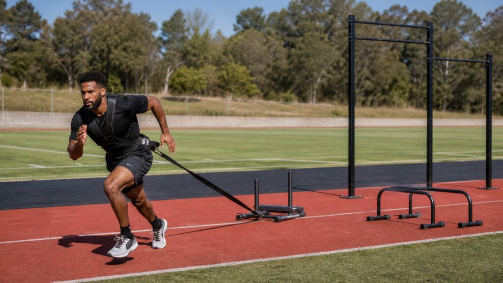 speed training equipment explainer hero image for Review Streets