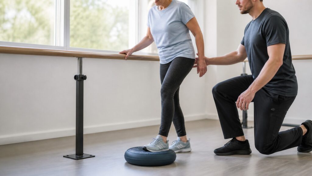 balance training equipment safety factors explainer hero image for Review Streets