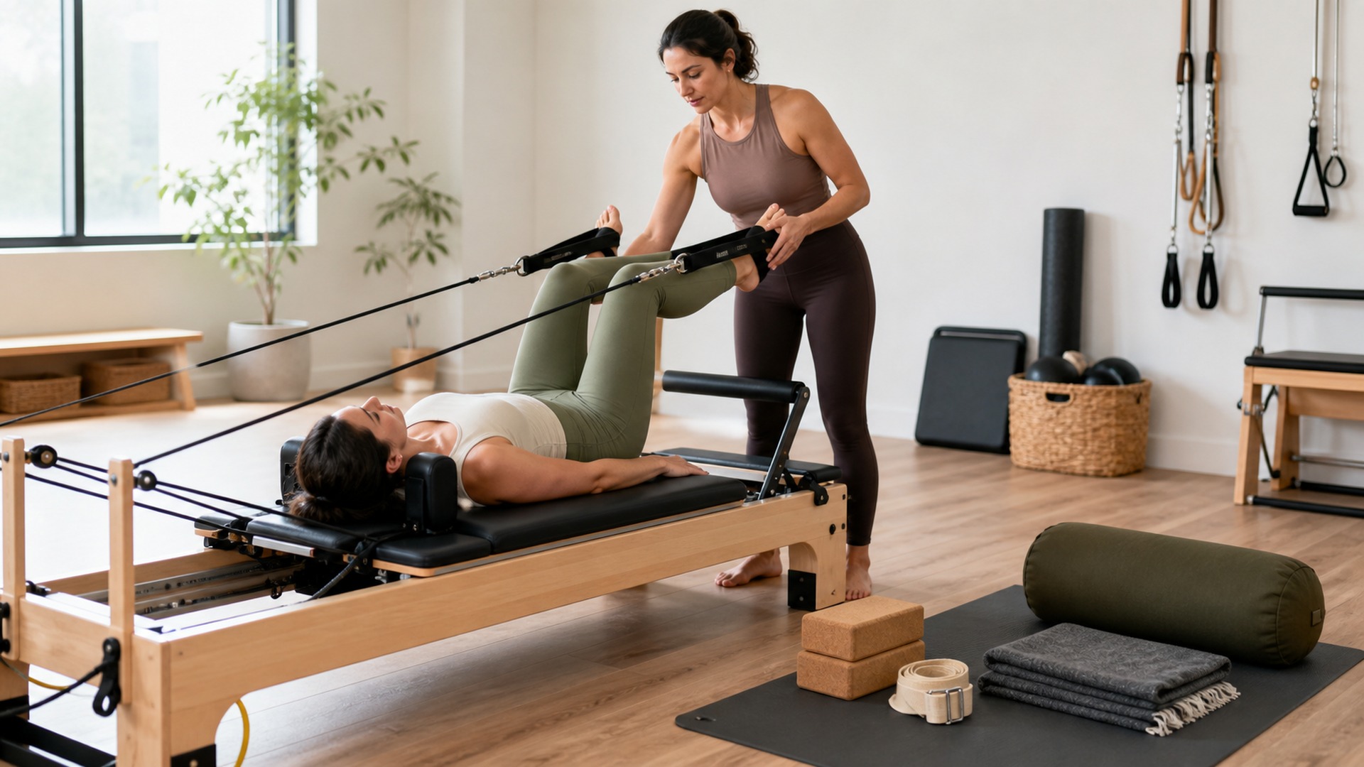 What Makes Pilates Equipment Different from Yoga Props
