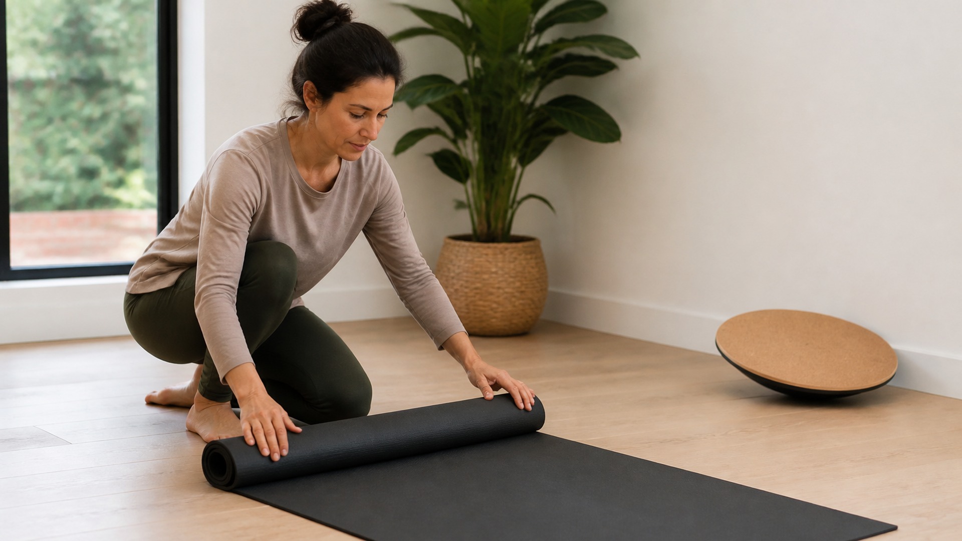 When to Use Yoga Mats Instead of Balance Training Equipment