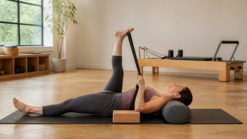 yoga props explainer hero image for Review Streets