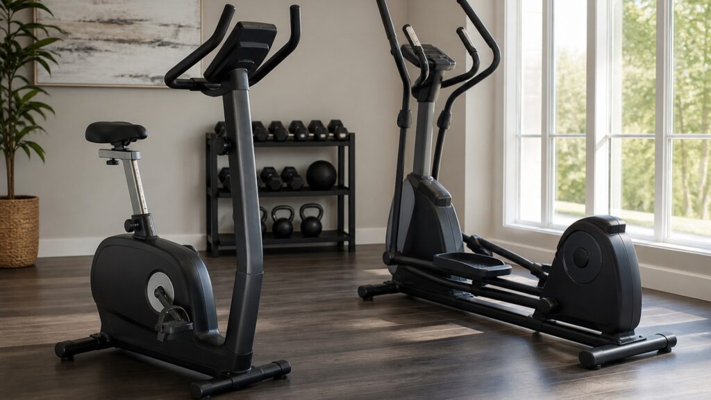 upright exercise bikes explainer hero image for Review Streets