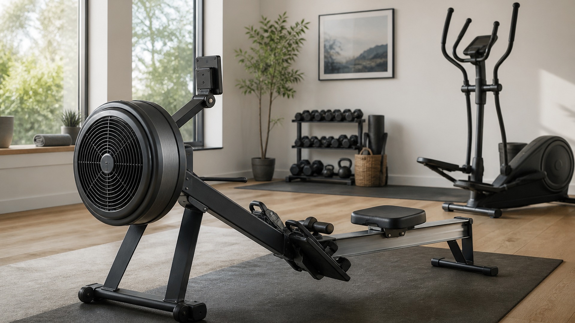 When to Use Air Resistance Rowers Instead of Compact Ellipticals