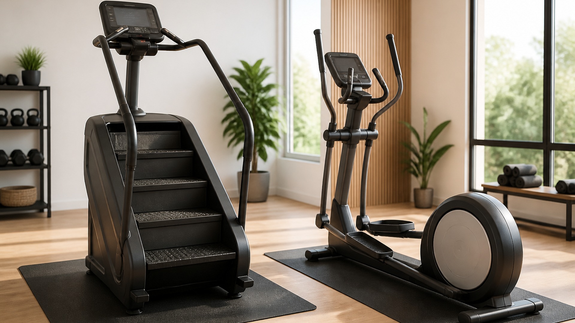 When to Use Stair Climber Machines Instead of Front Drive Ellipticals