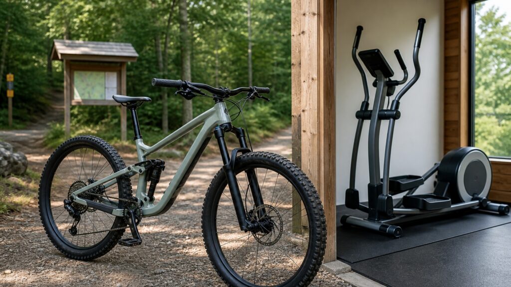 mountain bikes explainer hero image for Review Streets