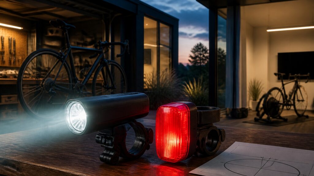 cycling lights workout role explainer hero image for Review Streets