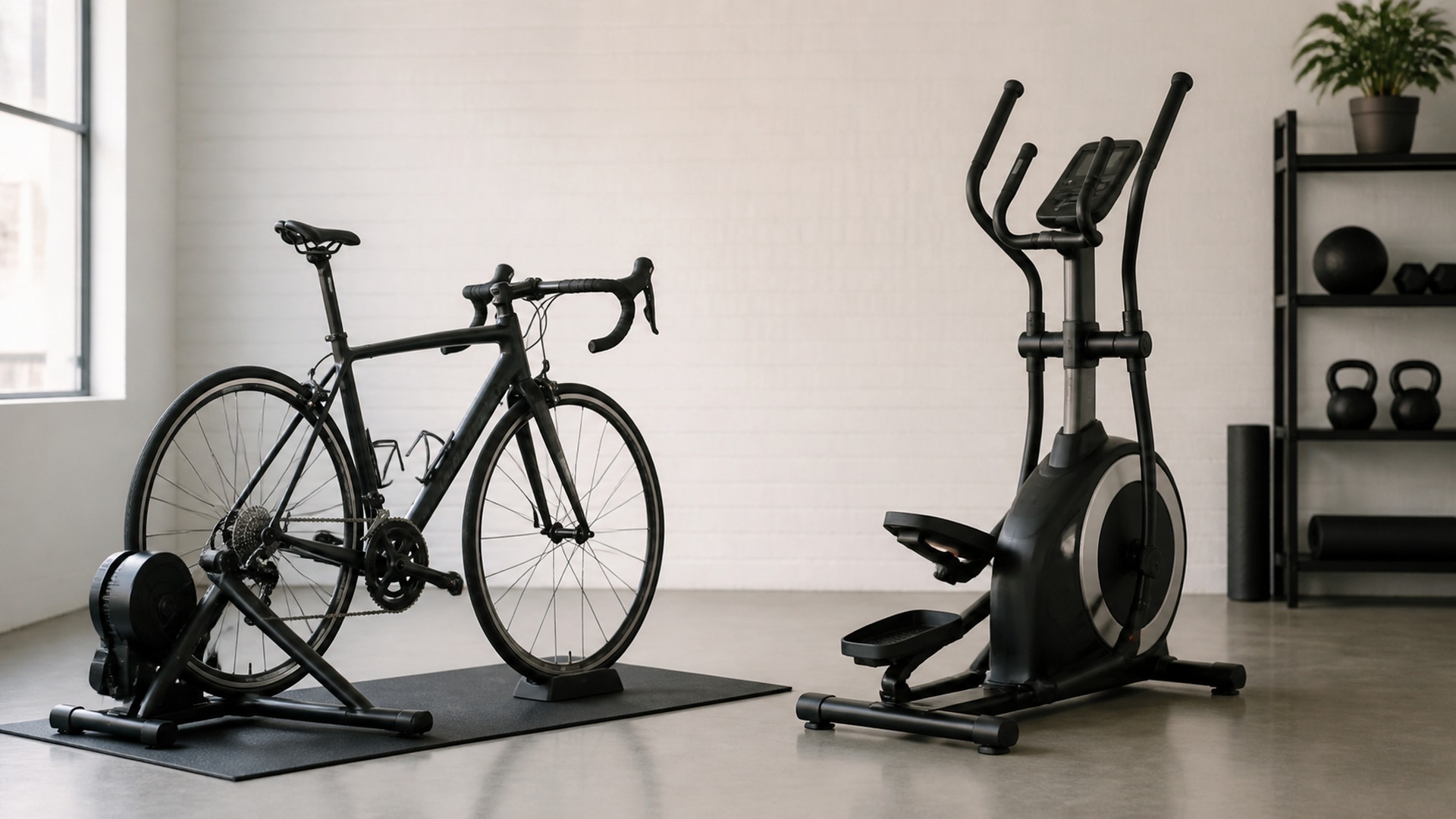 What Makes Wheel-On Bike Trainers Different from Compact Ellipticals