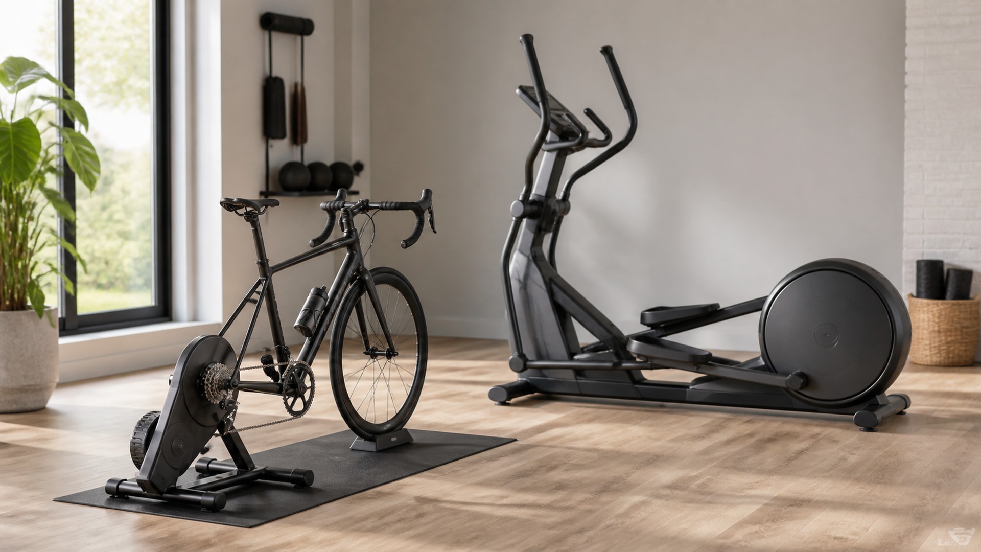 What Makes Wheel-On Bike Trainers Different from Rear Drive Ellipticals