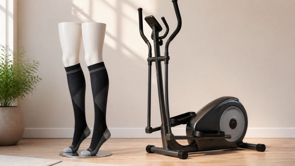 compression socks explainer hero image for Review Streets