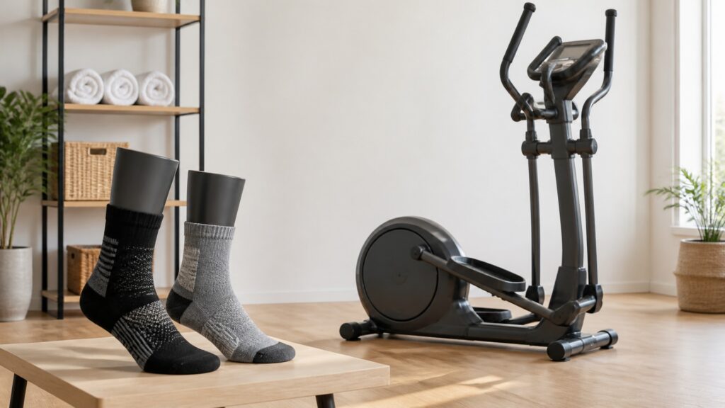 running socks explainer hero image for Review Streets