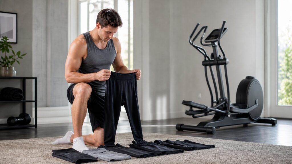 compression leggings explainer hero image for Review Streets