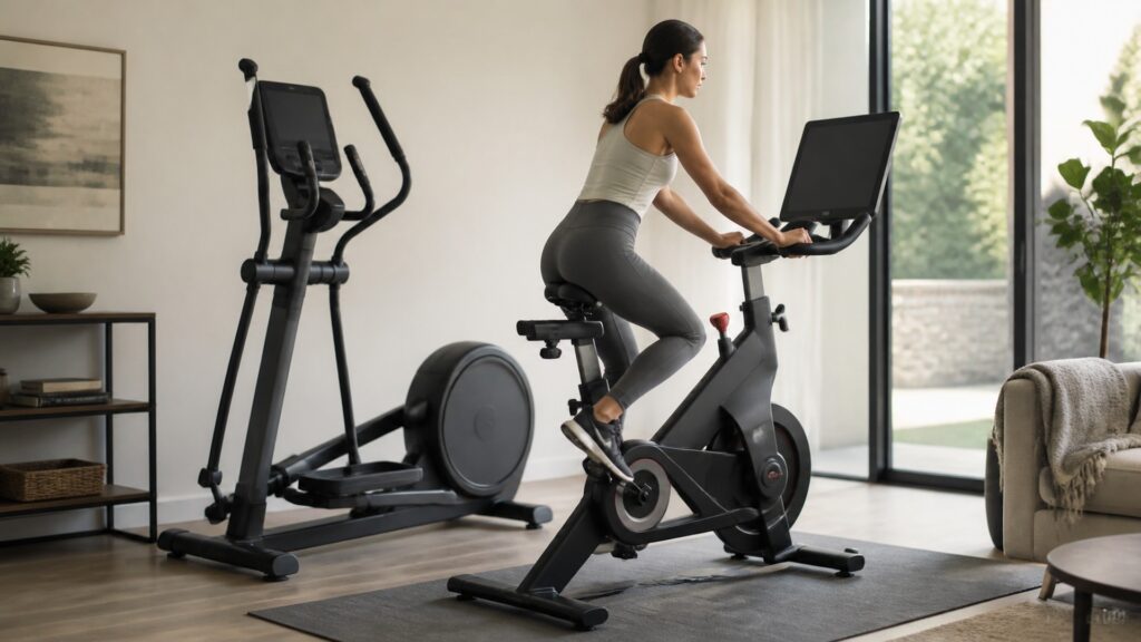 connected exercise bikes explainer hero image for Review Streets