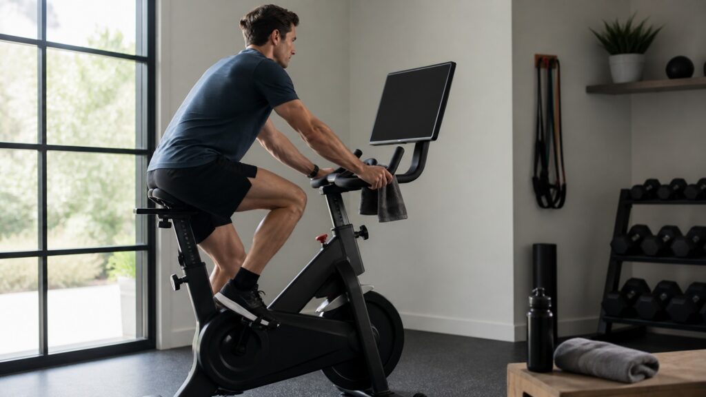 connected exercise bikes workout role explainer hero image for Review Streets