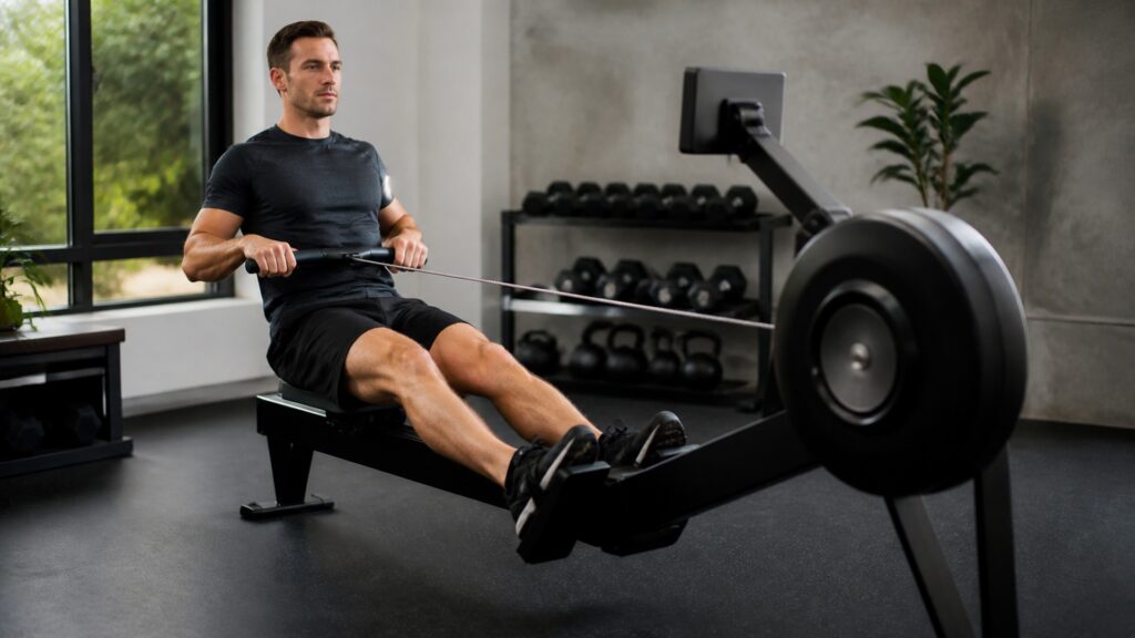 connected rowing machines workout role explainer hero image for Review Streets