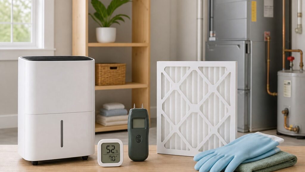 Unbranded air & environmental health products arranged for a careful buying comparison