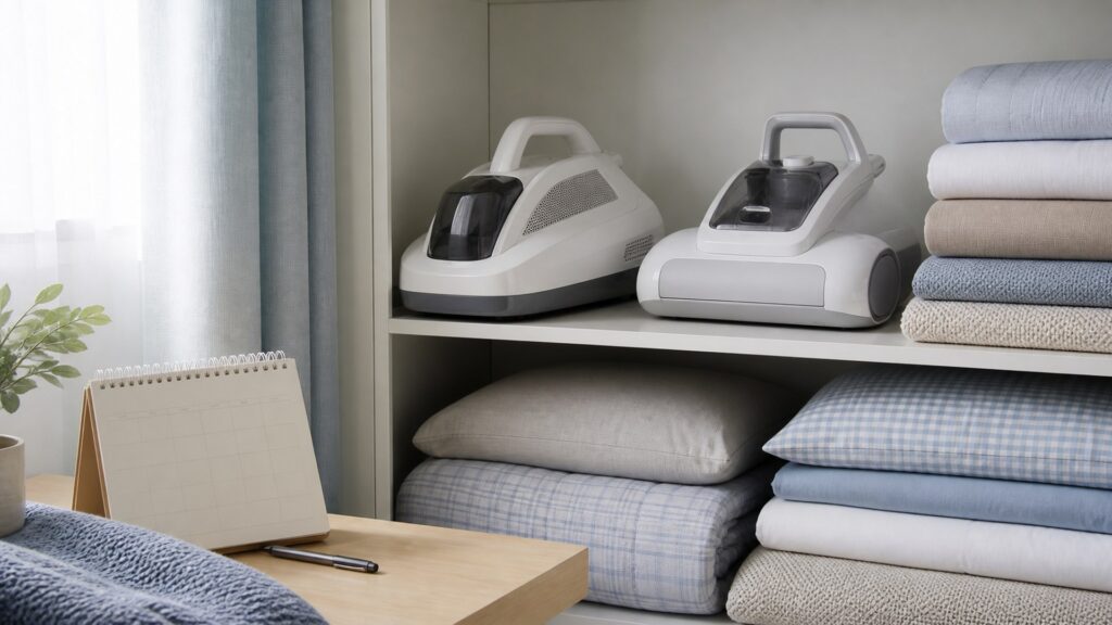 Unbranded anti-dust mite devices products arranged for a careful buying comparison