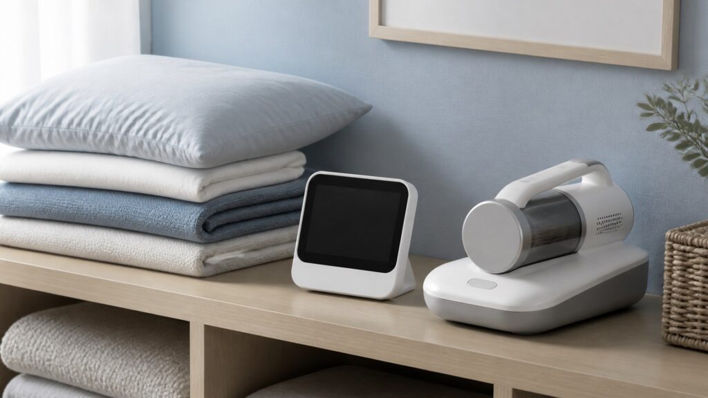 Unbranded anti-dust mite devices products arranged for a careful buying comparison