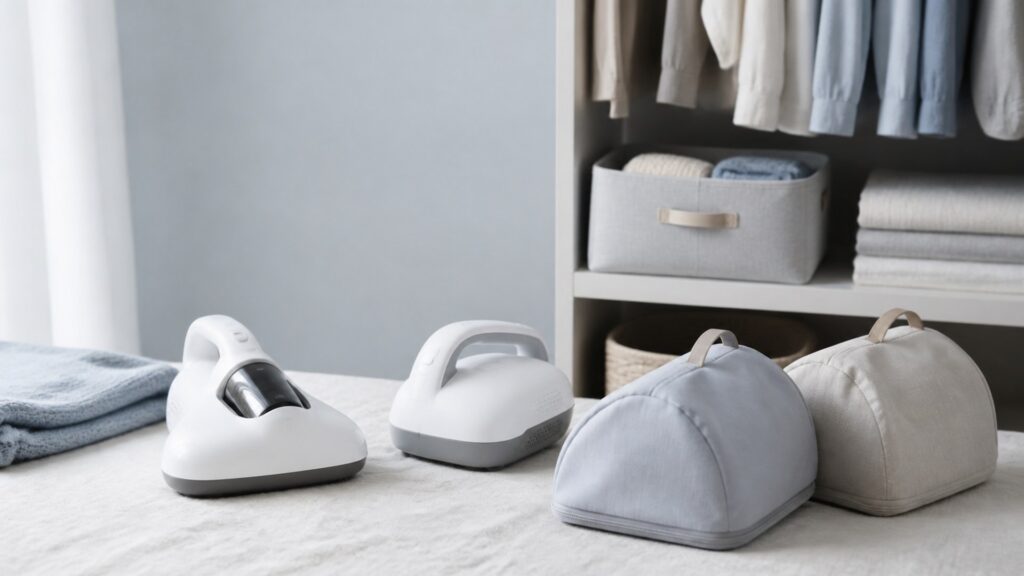 Unbranded anti-dust mite devices products arranged for a careful buying comparison