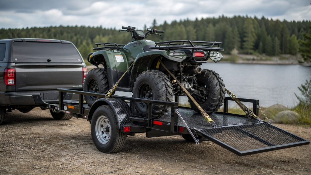 atv utility trailers shopping setup for overall selection with practical vehicle-focused details