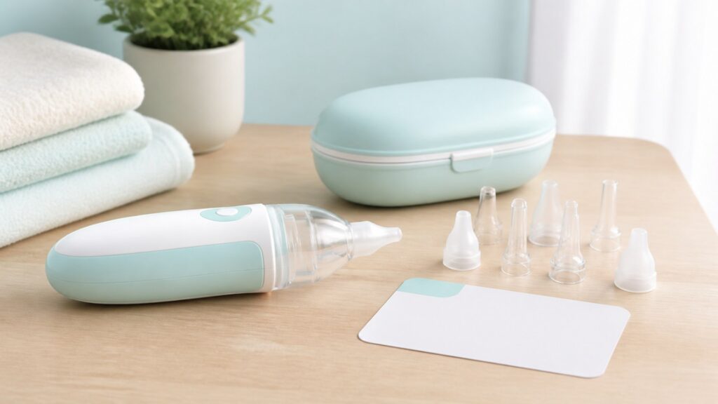 Unbranded baby nasal aspirators products arranged for a careful buying comparison