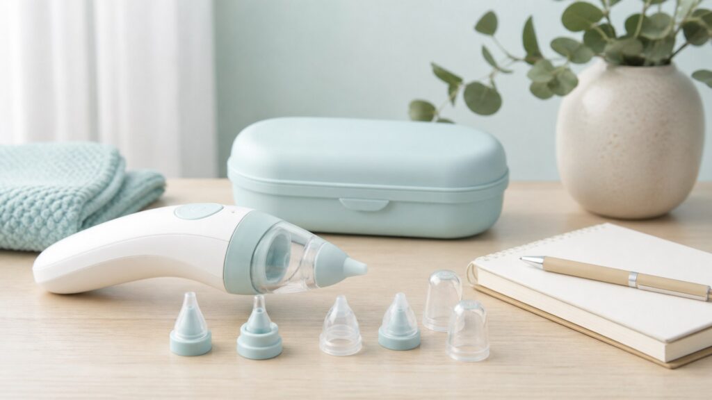 Unbranded baby nasal aspirators products arranged for a careful buying comparison